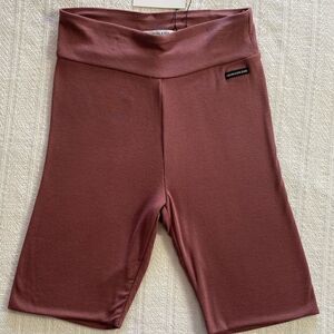 CALVIN KLEIN Women's Micro Rib Bike Shorts